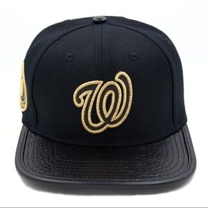 ProStandard Washington Nationals Leather StrapBack